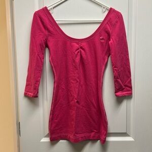 Pink Cotton Blend Top